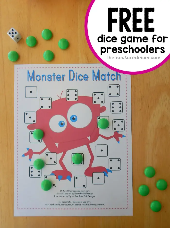 Monster Dice Match