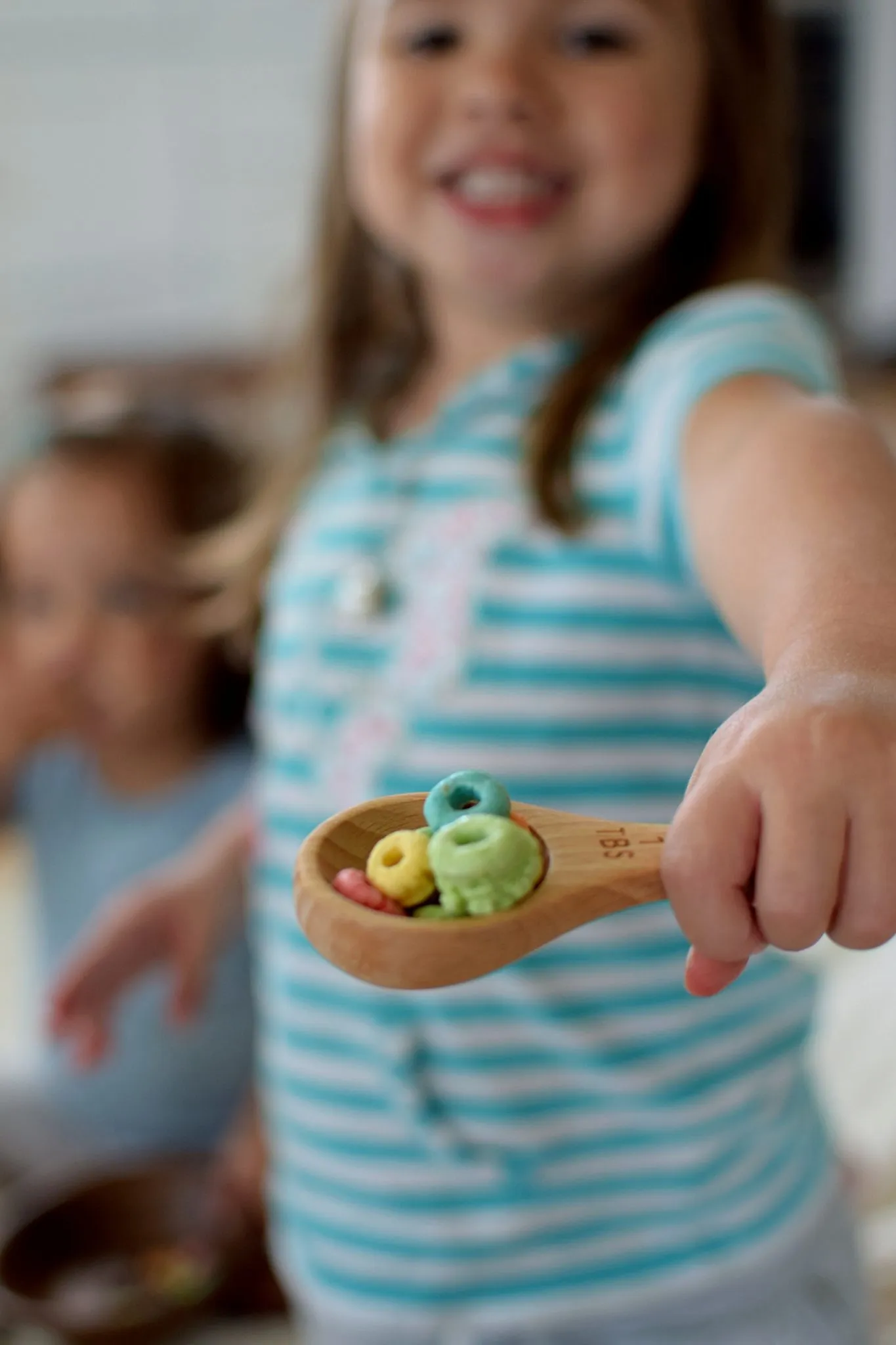 Fruit Loops Sensory Bin