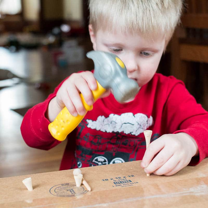  A Hammering Activity Toddlers