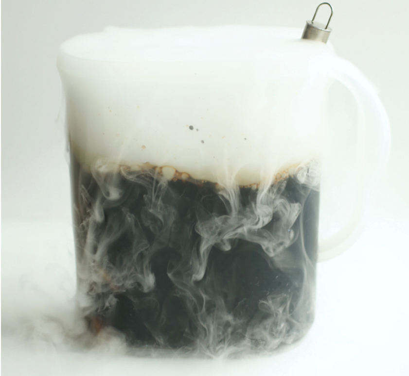 Home Made Root Beer with Dry Ice