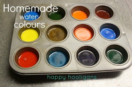 Make Homemade Watercolor