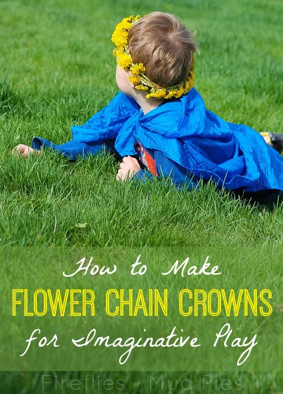 Make Flower Chain Crowns