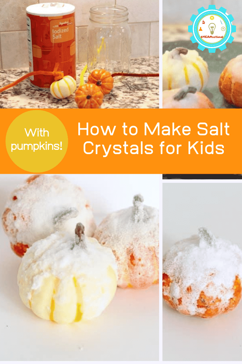 Salt Crystal Pumpkin