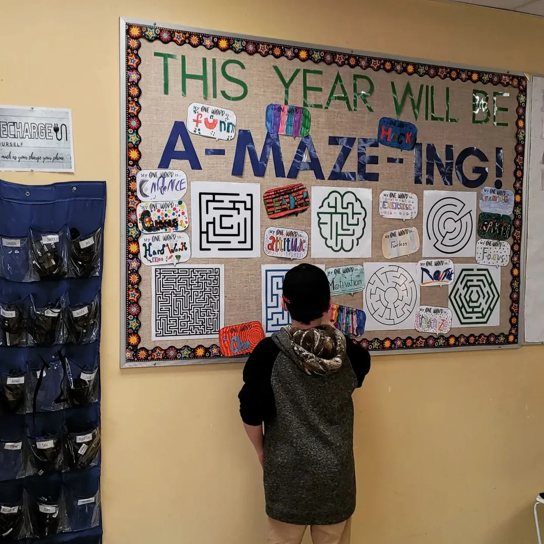 A-Maze-Zing Year Board
