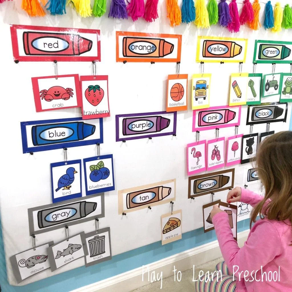 Sort The Color Board