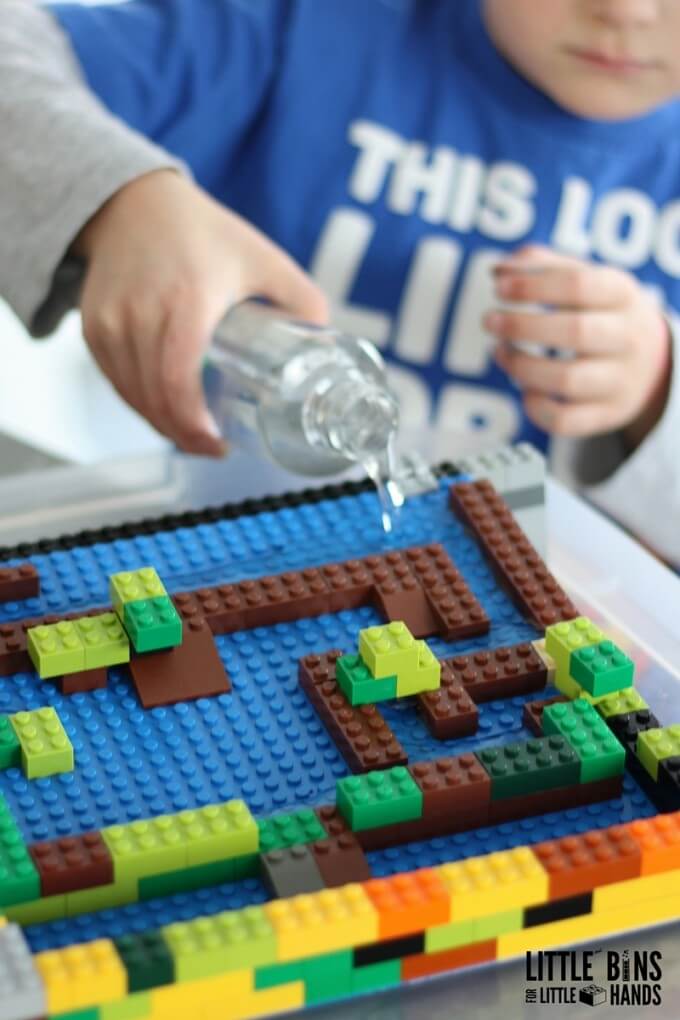 Building Lego Water Dams