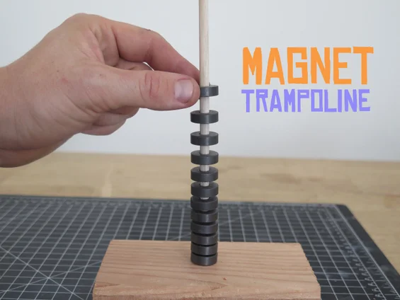 Magnetic Trampoline