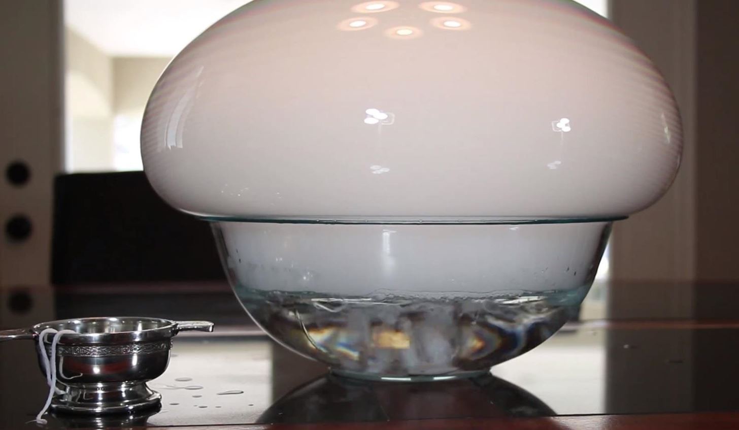 Make a Monster Dry Ice Bubbles