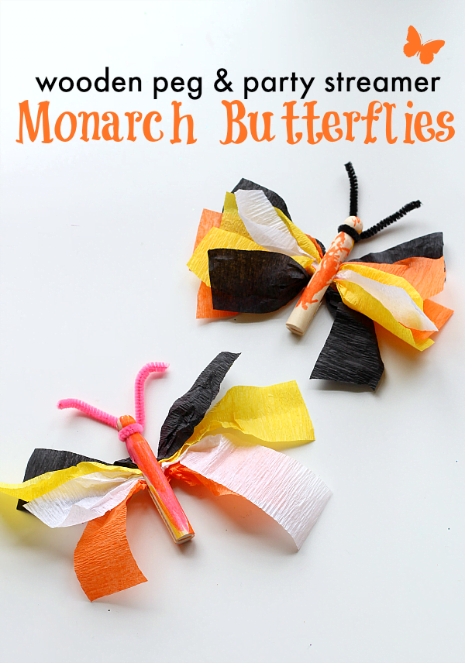 Monarch Butterfly Craft for Kids