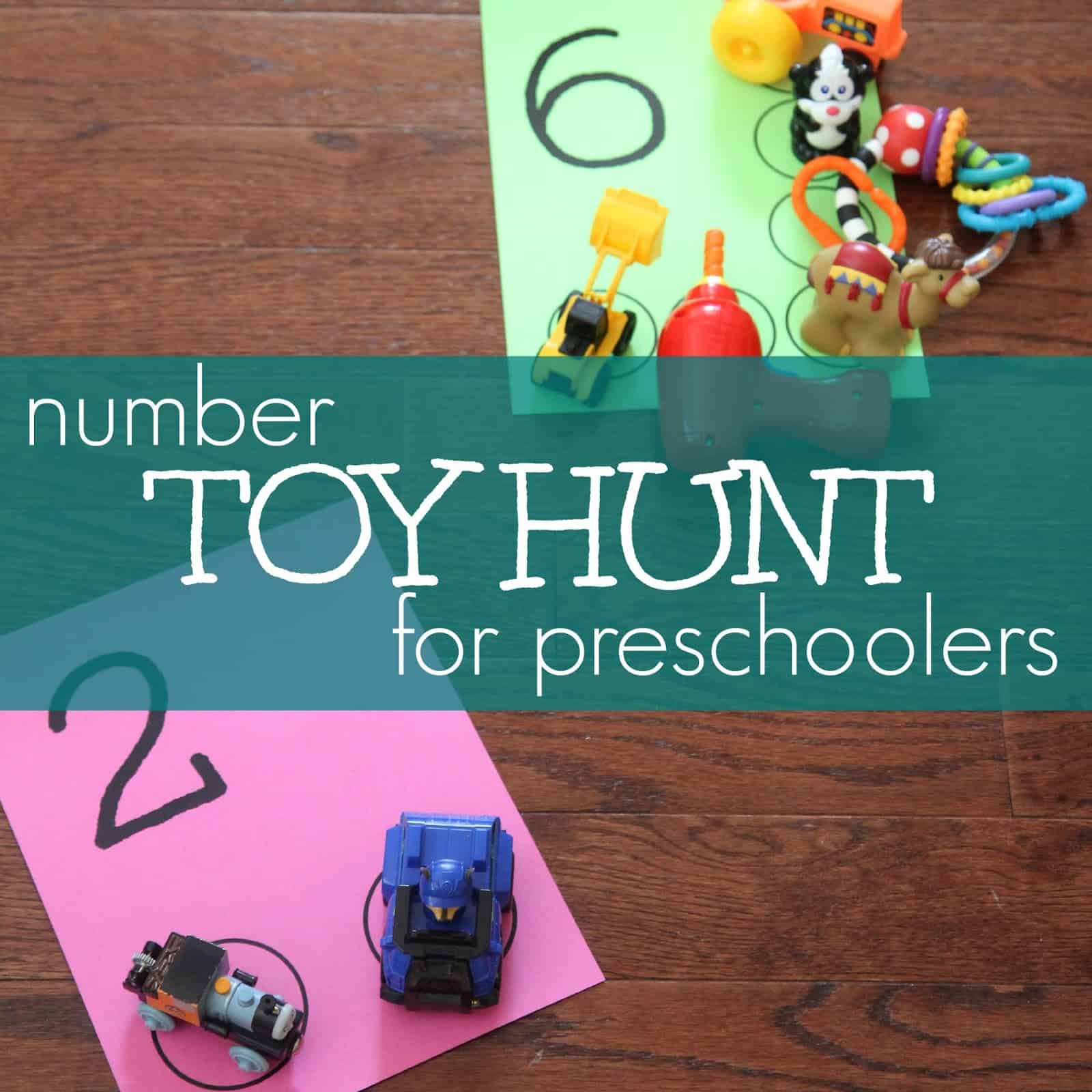  Number Toy Hunt