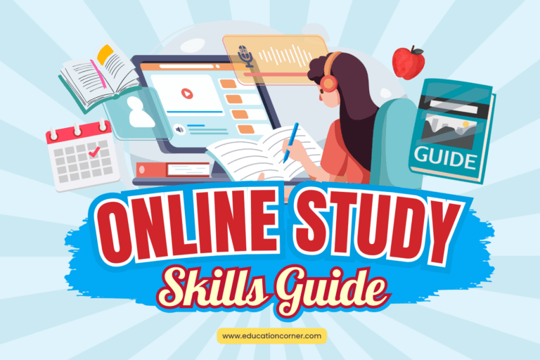 Study and Learning Skills and Strategies for Online Classes - Education ...