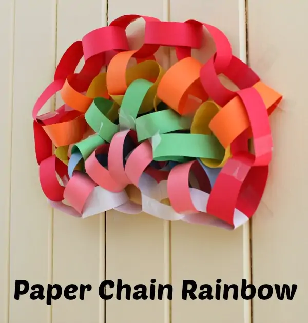 Spring Paper Rainbow