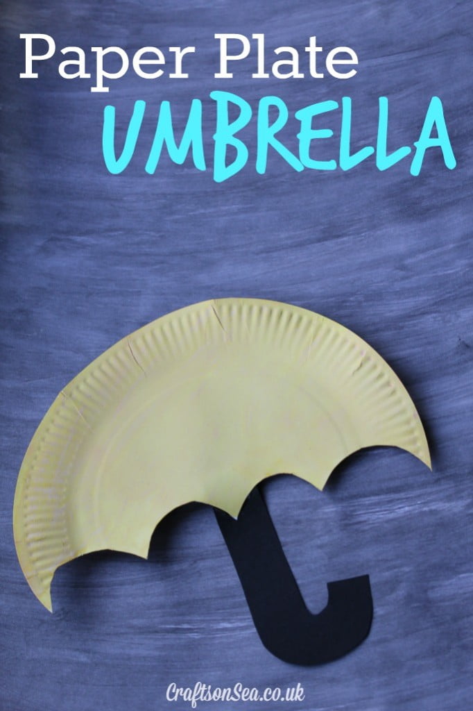 Paper Plate Umbrella