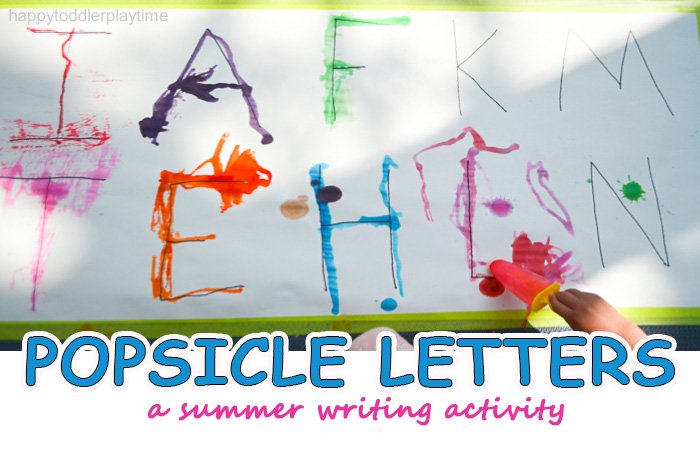 Popsicle Letters