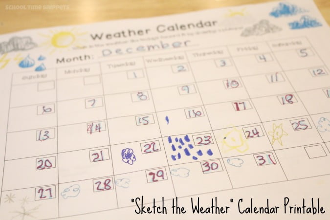 Weather Calendar