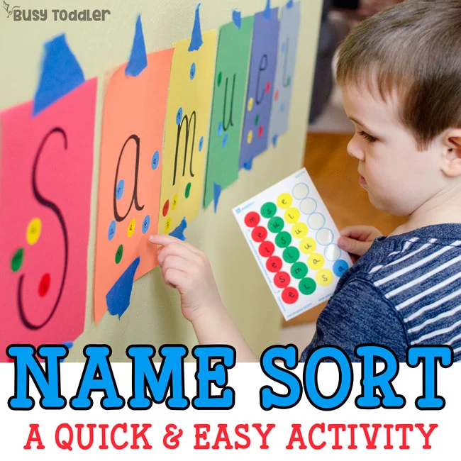 Sticker Name Recognition Activity
