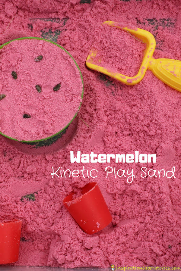 Watermelon Kinetic Play Sand